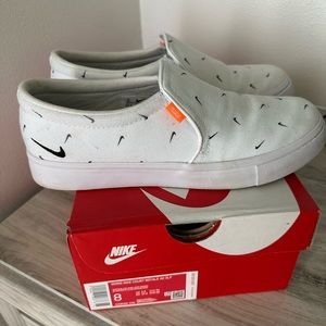 womens nike court ac slip